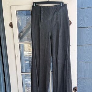 Anthropologie high waisted wool pants